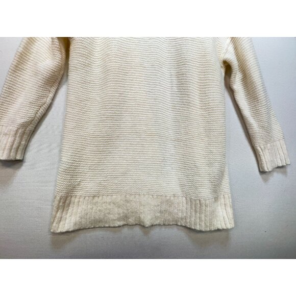 Aerie Womens Open-Front Knit Cardigan Sweater Size S Ivory Long Sleeves Casual - Picture 10 of 10